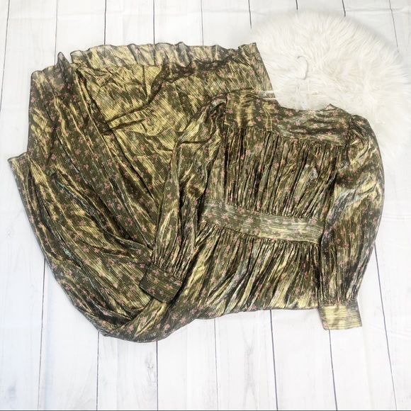 Loveshackfancy Cyrena Floral Maxi Dress Size 8 - Picture 5 of 6